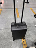 地平线8号（LEVEL8）行李箱男女密码学生登机箱20英寸旅行者系列经典PC万向轮拉杆箱黑 实拍图