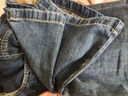 美丽衣橱（BEAUTIFUL WARDROBE）高腰直筒阔腿牛仔裤女小个子2025秋冬季设计感时尚潮流百搭裤子女 实拍图