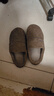 回力棉拖鞋男秋冬季室内防滑保暖加绒软底情侣家居鞋新款女士厚底秋天 咖啡色 44-45 偏小一码 实拍图