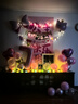 多美忆生日场景布置女孩儿童生日派对装饰公主快乐粉色大挂布90*150 实拍图