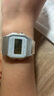 卡西欧手表 时尚简约复古小方块 潮流运动百搭电子表学生表考试表 F-91WS-7 显白 实拍图