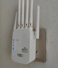 wifi信号放大器增强穿墙王网络5g无线路由扩展网口千兆双频中继器 六天线增强款】免安装】强穿墙 实拍图