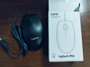 罗技（Logitech）M91P（同M90外型）有线鼠标 家用办公鼠标 电脑笔记本鼠标 左右手通用对称鼠标  黑色 实拍图