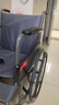 鱼跃(yuwell)轮椅车H051折叠老人轻便旅行手推车钢管免充气胎代步车 实拍图