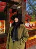 卡帝乐鳄鱼纯羊毛帽子女秋冬季加厚防寒保暖毛线帽女士针织帽护耳月子帽冷帽 实拍图