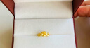 周生生 黄金戒指足金心花开口金戒心花怒放珠宝金饰27942R计价 2.79克(含工费100元) 实拍图