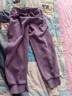 多妙屋女童裤子春秋装儿童运动裤大童卫裤秋冬款休闲裤10867香芋紫140 实拍图