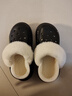京东京造【6cm厚底】户外洞洞鞋eva凉拖鞋夏季外穿增高拖鞋女黑色  38-39 实拍图