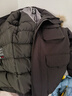 京东京造【进口极寒95鹅绒服】羽绒服男外套女冬季新款中长款 曜石黑 2XL 实拍图