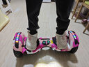 领奥智能儿童电动平衡车3-6-12岁体感10岁到15岁以上两轮自动平行车双轮成年人新款扭扭车 10吋越野高配粉【蓝牙+炫光轮】 实拍图