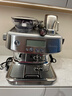 铂富（Breville）BES878 半自动意式咖啡机 家用咖啡粉制作 多功能咖啡机 流光银 Brushed Stainless Steel 实拍图