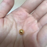 纵横金业足金999  黄金转运珠 金珠子   单颗 散珠 手串diy 1克（单颗） 实拍图