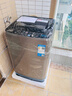 志高（CHIGO）全自动洗衣机 家用小型波轮 洗脱一体机大容量 公寓宿舍出租房 13KG咖啡金【蓝光洗护+风干洁桶+强电机】 实拍图