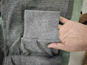 花花公子德绒秋衣秋裤男保暖内衣男磨毛羊绒贴片套装桑蚕丝10A抗菌防螨秋 实拍图