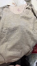 葡萄甜德绒无痕女士保暖内衣女加绒加厚羊绒蚕丝圆领秋衣秋裤套装打底冬 实拍图