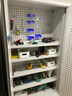信京工具柜车间重型储物柜带挂板铁皮柜加厚工厂收纳柜 灰白网四板 实拍图