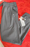 啄木鸟冰丝裤子男夏季薄款弹力速干高档休闲裤男大码透气户外运动直筒裤 黑色直筒+灰色直筒【2条装】 XL 【115-135斤】 实拍图