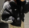 阿迪达斯（adidas）三叶草棉服女装25冬季新款运动服保暖休闲立领面包服棉衣短款上衣 JX2970 XS 实拍图