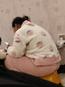 红豆居家【秋上新】女士秋冬加绒加厚保暖甜美印花睡衣女珊瑚绒家居服 实拍图