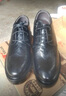 公牛世家男鞋2025新款秋季英伦系带商务皮鞋男士休闲软底内增高牛皮正装鞋 黑色【四季款单鞋】GN12510Z192 41 （标准皮鞋码） 实拍图