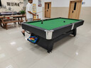 皓玉佳台球桌标准型大理石成人家用多功能黑八桌球台乒乓球桌餐桌二合一 9尺 石板自动回球三合一 实拍图
