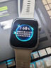 华为HUAWEI WATCH FIT 4 悦动白氟橡胶表带 华为运动智能手表超轻薄大屏潮流运动蓝牙通话睡眠监测fit4 实拍图