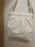 CHARLES&KEITH子母链条大容量流浪包托特包单肩斜挎包女包生日礼物CK2-40671449 【L号】Cream奶白色 L 实拍图