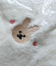 【洁丽雅同厂】婴儿刺绣小方巾超柔新生宝宝儿童洗脸巾24*24cm 体验装1条 实拍图