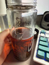 希诺玻璃杯单层加厚大容量家用办公泡茶杯子男车载水杯XN-6016L 400mL 实拍图