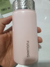 富光 保温杯小巧可爱便携少女316不锈钢迷你水杯简约保温瓶礼物送女友 烟杏粉228ml+升级316L内胆 实拍图