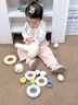 灵动宝宝叠叠乐婴儿玩具儿童蒙氏早教益智套圈6月-2岁宝宝男女孩新年礼物 实拍图