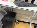 甄严选电脑桌台式电竞桌椅套装组合桌子办公家用桌学习桌书房书桌写字桌 【白架+白碳纤纹面】单桌100*60 实拍图