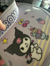 Hello Kitty儿童帽子夏季大帽檐防晒遮阳帽男女童空顶太阳帽 TKM1082库洛米 实拍图