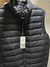 雪中飞经典新款基础舒适轻薄羽绒便捷短款保暖羽绒小马甲轻盈便携舒适 宝石黑|8086-男 2XL 180/100A 实拍图