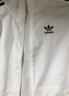 adidas情侣款复古风梭织立领夹克外套男女秋季阿迪达斯官方三叶草   亮白   2XL 实拍图