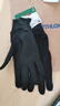 迪卡侬户外运动男女跑步健身骑行轻薄舒适保暖触屏手套纯黑色S-4564121 实拍图