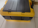悦卡（YUECAR）后备箱收纳箱 车载储物箱置物箱 汽车可折叠整理箱双盖款40L灰黄 实拍图