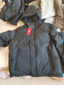 京东京造羽绒服男鸭绒加厚防寒工装面包服短款冬季外套衣服 黑色 L 实拍图