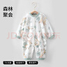贝肽斯婴儿衣服春秋季长袖连体衣纯棉新生儿哈衣男女宝宝初春装睡衣 实拍图