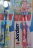Jordan【山姆同款】儿童宝宝牙刷细软毛牙刷 6-9岁4支装颜色随机 实拍图