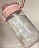 FGA富光儿童塑料水杯tritan学生便携提手运动卡通喝水杯子粉色480ml 实拍图
