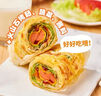 粮全其美手抓饼原味100g*20片装健康早餐卷饼 培根火腿烤肠伴侣早餐半成品 实拍图