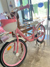 永久（FOREVER）自行车儿童单车小孩公主款童车宝宝18寸脚踏车学生车粉色 实拍图