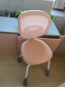 儿童学习椅中小学生写字椅家用可调节升降靠背座椅办公电脑椅子 平稳省心椅【无扶手-樱花粉】 实拍图