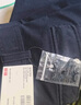 优衣库女装针织廓形长裤/弯刀镰刀裤子25秋冬新款483722 483722/09黑色 S 实拍图