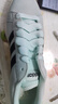 adidas「面包鞋」GRAND COURT BASE 00s休闲低帮板鞋男女阿迪达斯 薄荷绿/黑色/汉玉白   45 实拍图