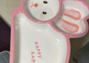 五和（WUHE）粉萌兔儿童餐具女孩新款婴儿辅食碗宝宝碗分格餐盘卡通可爱水杯 造型餐盘勺子套装 实拍图