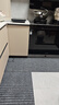 大江厨房地垫防水防滑可擦免洗防油脚垫厨房地面专用地垫（2条装） 实拍图