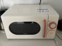 美的（Midea）小滋味系列微波炉变频家用奶油风百搭复古转盘式一级能效微波炉以旧换新20L（M2H2） 实拍图