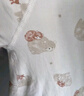 婧麒（JOYNCLEON）婴儿连体衣春秋无骨衣服春装空调服纯棉春款长袖和尚服外出服 樱桃小镇+亲子熊 59cm 实拍图